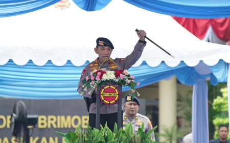 Pembukaan Rakernis Brimob 2026 Dipimpin Langsung Kapolri