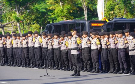 3.670 Personel Dikerahkan Kawal Aksi dan Aktivitas Buruh
