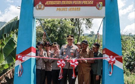 Dua Kecamatan Kini Terhubung Lebih Aman Berkat Jembatan Presisi