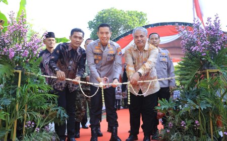 Warga Sambut Antusias Peresmian Jembatan Presisi
