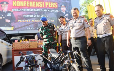 Polisi Gagalkan Balap Liar Saat Patroli Malam