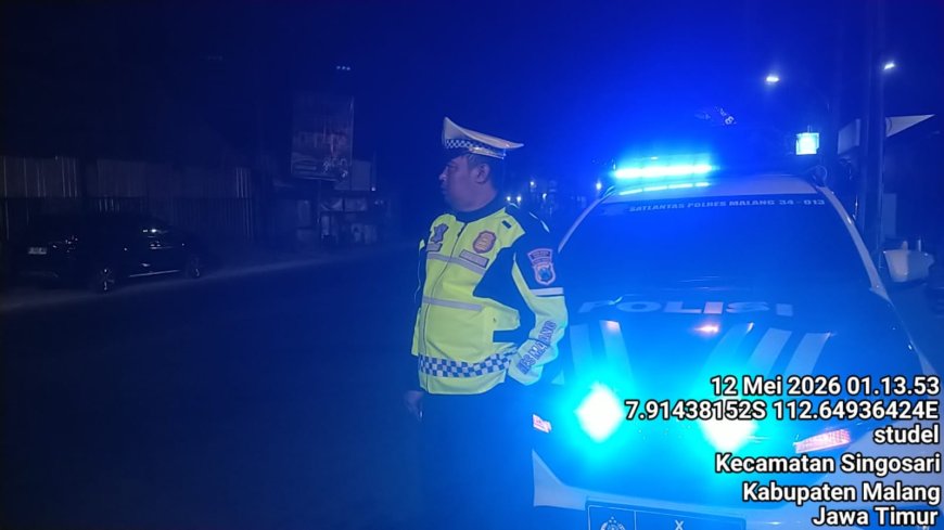Polres Malang Gerak Cepat Tindak Laporan Balap Liar di Karanglo Singosari