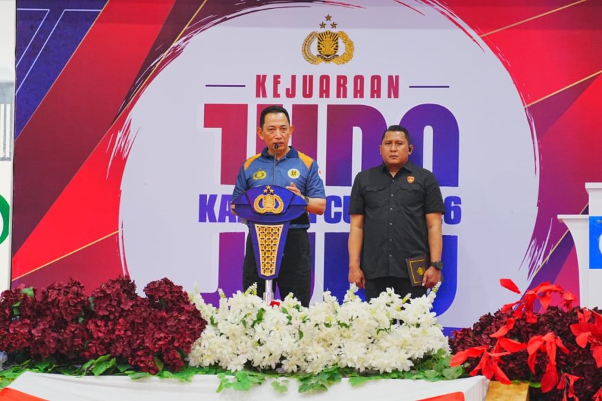 Kapolri Buka Judo Cup, Tanamkan Nilai Sportivitas dan SDM Tangguh
