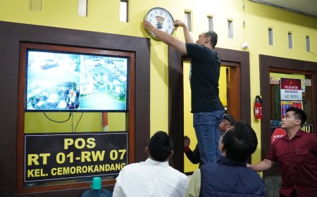 Kapolresta Malang Kota Dorong Peran Aktif Poskamling dalam Keamanan Lingkungan