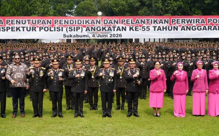 Ribuan Perwira Baru Disiapkan Menjadi Garda Terdepan Pelindung Masyarakat