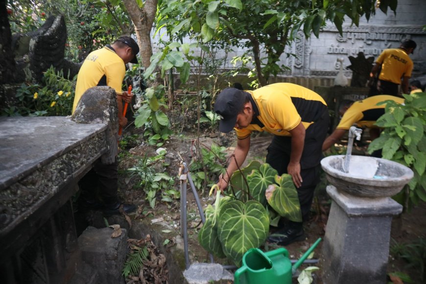 Polres Malang Dorong Semangat Gotong Royong Melalui Bakti Religi